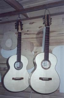 Two
Steel String Guitars 